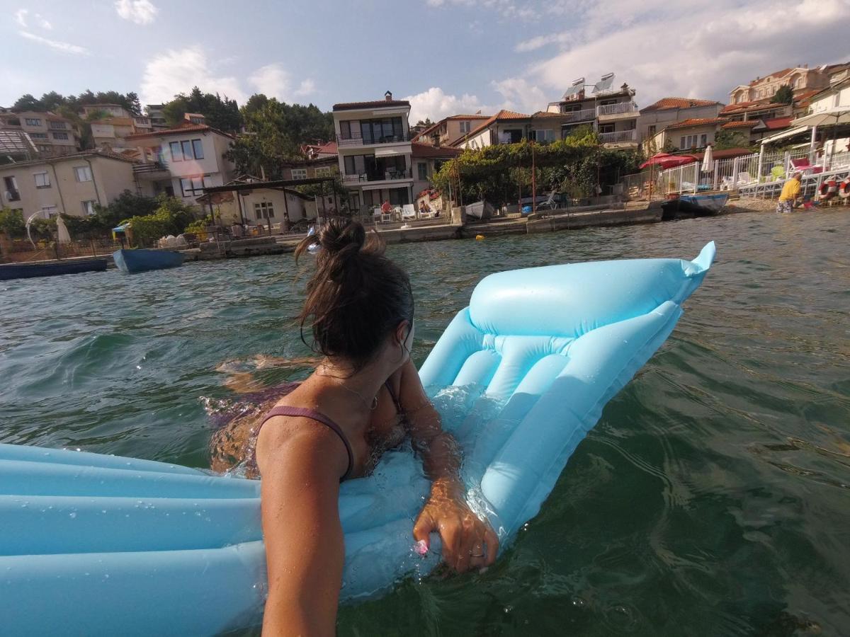 Beachfront Apartments Grunche Ohrid Exteriör bild